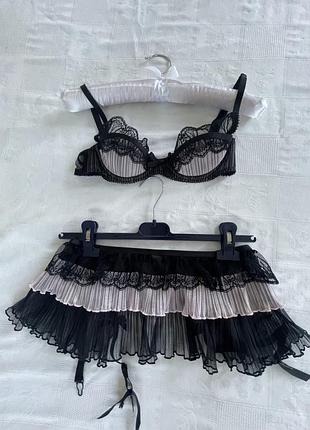 Комплект  agent provocateur пояс та бюстгальтер