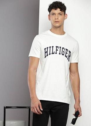 Чоловіча футболка tommy hilfiger на літо біла