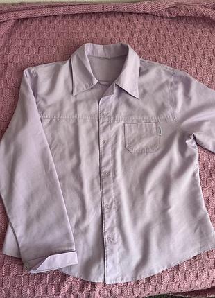 Лавандова сорочка cavaricci, xxl, вінтаж, ретро, трендова