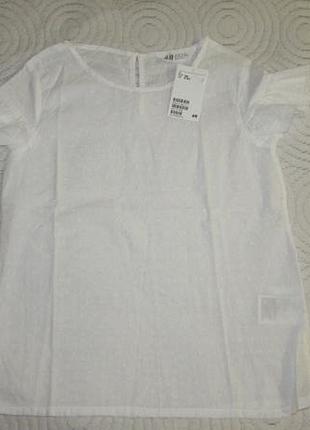 Нова батистова блуза h&m на 9-10 років 2