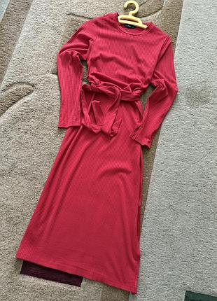 Сукня в рубчик f&f