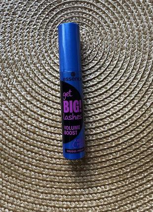 Туш для вій essence get big! lashes volume boost