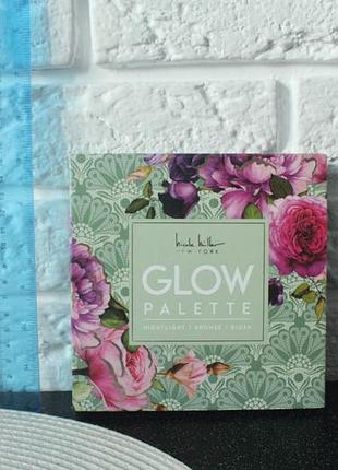 Палетка для макіяжу nicole miller glow palette