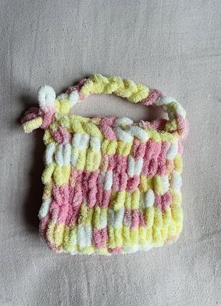Мила маленька барвиста сумочка 🐥👛🐑