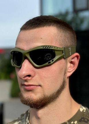 Тактичні окуляри олива mil-tec
