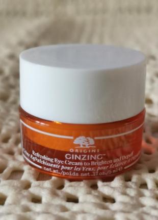 Освежающий крем для кожи вокруг глаз origins ginzing refreshing eye cream2 фото