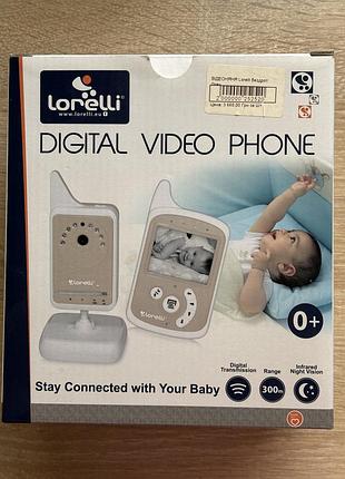 Цифрова безпровідна відеоняня lorelli grey