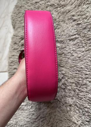 Жіноча рожева сумка пів місяць нова primark