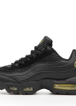 Кросівки "nike air max 95 corteiz ""black/tour yellow"
