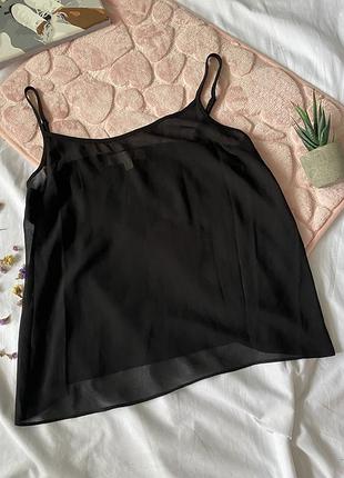 Майка прозора база тренд y2k блуза топ