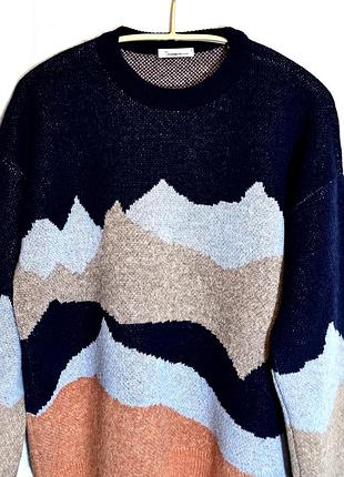 🦉knowledge cotton apparel, светр з органічної вовни.