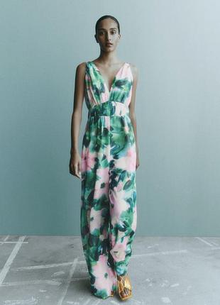 Шикарний літній комбінезон zara оригінал
