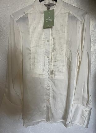 Белая блузка h&amp;m
