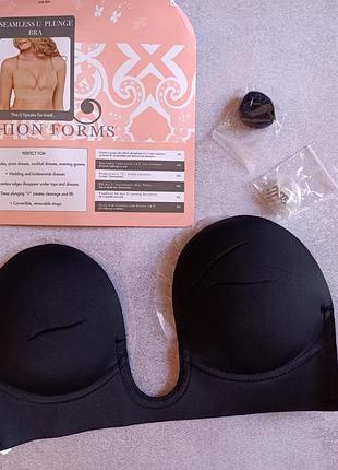 Бюст -бра без бретелей (на липучках) fashion forms