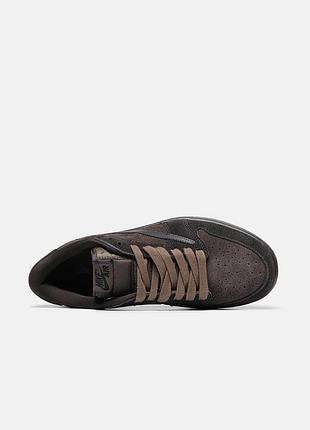 Nike jordan low x travis scott brown 8