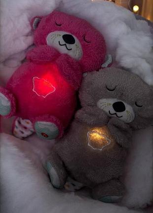 Игрушка-ночник для малышей, дышащая игрушка-ночник с музыкой