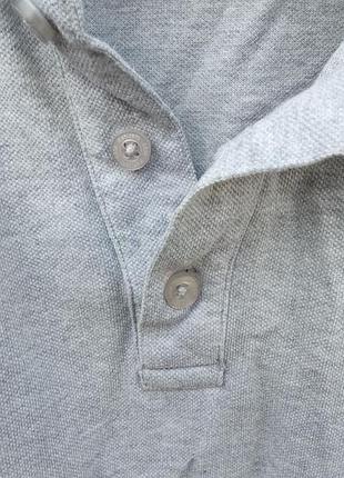 Футболка поло чоловіча сіра