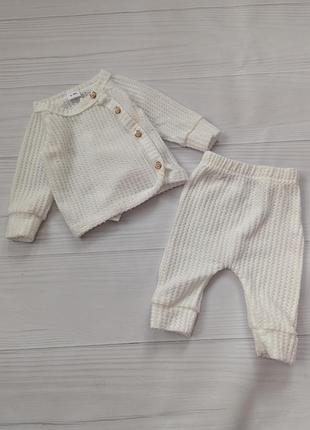 Комплект для новорожденных 0-3 мягкий на фотосессию мишки