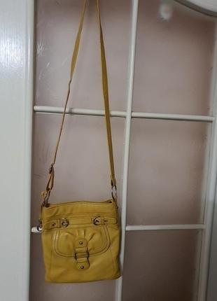 Красива шкіряна кросбоді