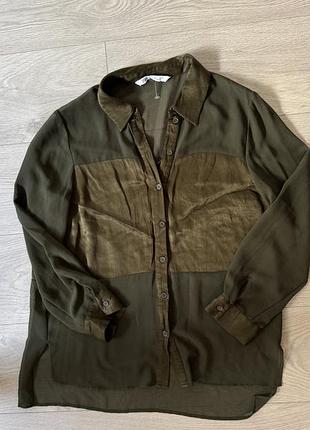 Сорочка блузка zara