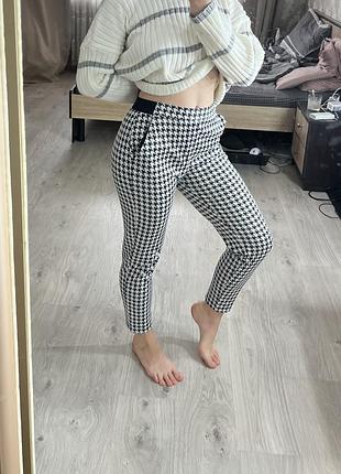 Штани жіночі в клітинку