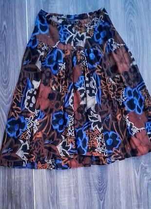 Юбка женская винтажная разноцветная