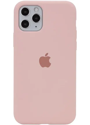 Чехол full silicone case для iphone 11 pro pink sand (силиконовый чехол силикон кейс айфон 11 про)