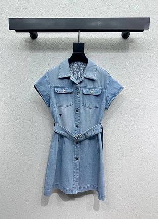Платье джинсовое