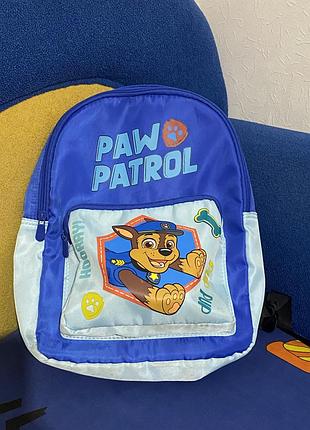 Рюкзак в садочок або тривожний рюкзачок -щенячий патруль