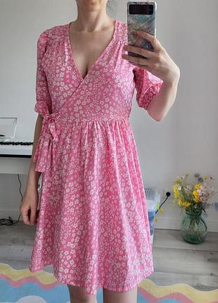 Летнее платье на запах