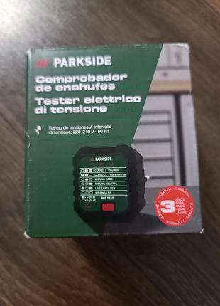 Тестер для розеток parkside 6