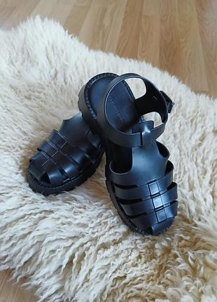 Трендовые женские закрытые босоножки, рибацкие плетеные сандалии jenny fairy, must have 2025