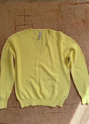 Кофта яскраво жовтого кольору. жодного разу не одягнена.