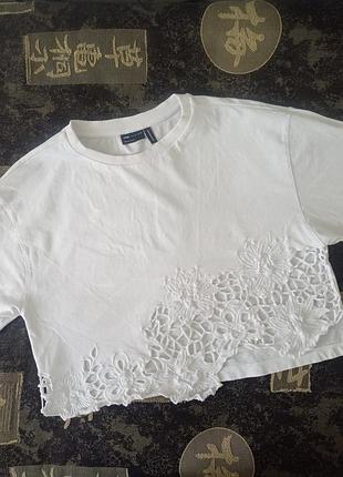 Футболка женская белая р.8 44