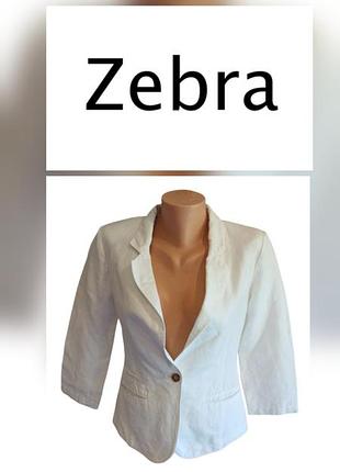 🌿 стильный женский пиджак zebra, размер s