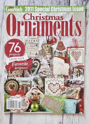 Журнал вишивки. журнал для рукоділля cross stitch christmas ornament