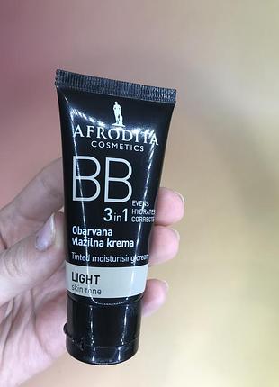 Легкий бб-крем afrodita cosmetics 3in1 bb-cream