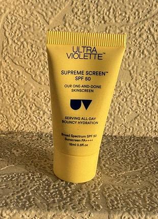 Ultra violette supreme screen skinscreen spf 50+ санскрін спф50
