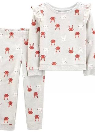 Пижама для девочки carters, размер 3т