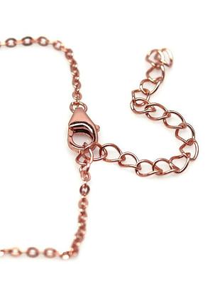 Рубин серебряное колье, 068пр 4