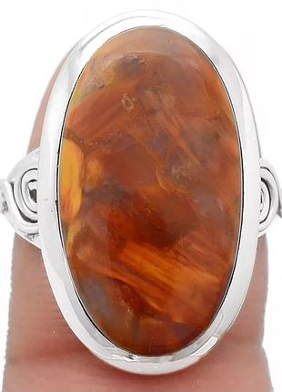 Пітерсіт срібна каблучка, 0180лп