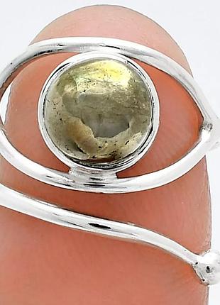 Пірит срібна каблучка, 0168лп