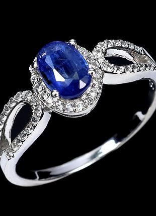 Кианит серебряное кольцо, 0197лк