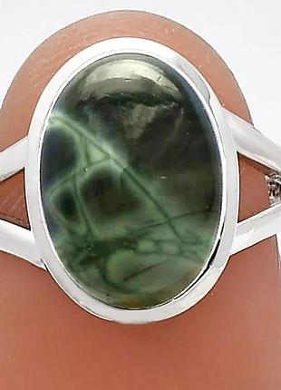 Яшма пикассо серебряное кольцо, 0352ля