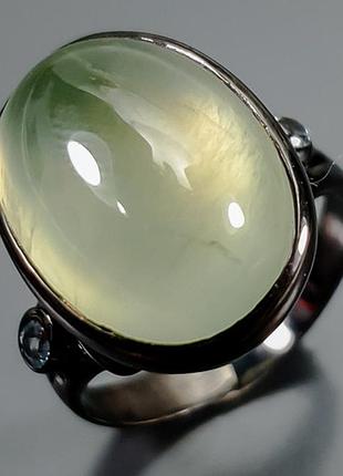 Пренит серебряное кольцо, 0416лп