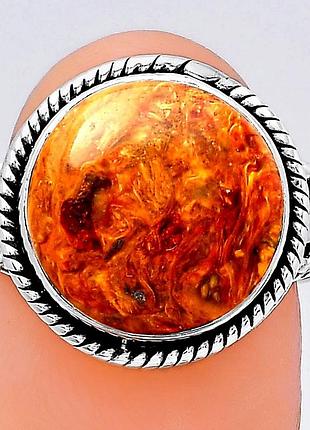 Пітерсіт срібна каблучка, 0270лп