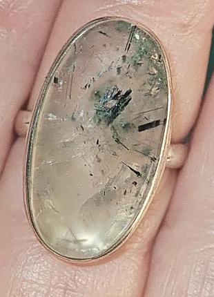 Пренит серебряное кольцо, 0391лп