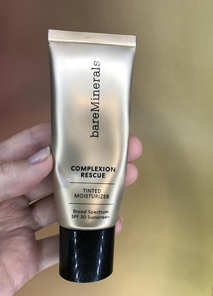 Зволожувальний крем з тонуючим ефектом bareminerals complexion rescue tinted spf30 vanilla 02