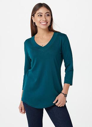 Футболка лонгслів isaac mizrahu неймовірна якість