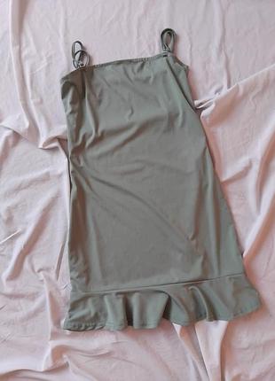 Сарафан с рюшами